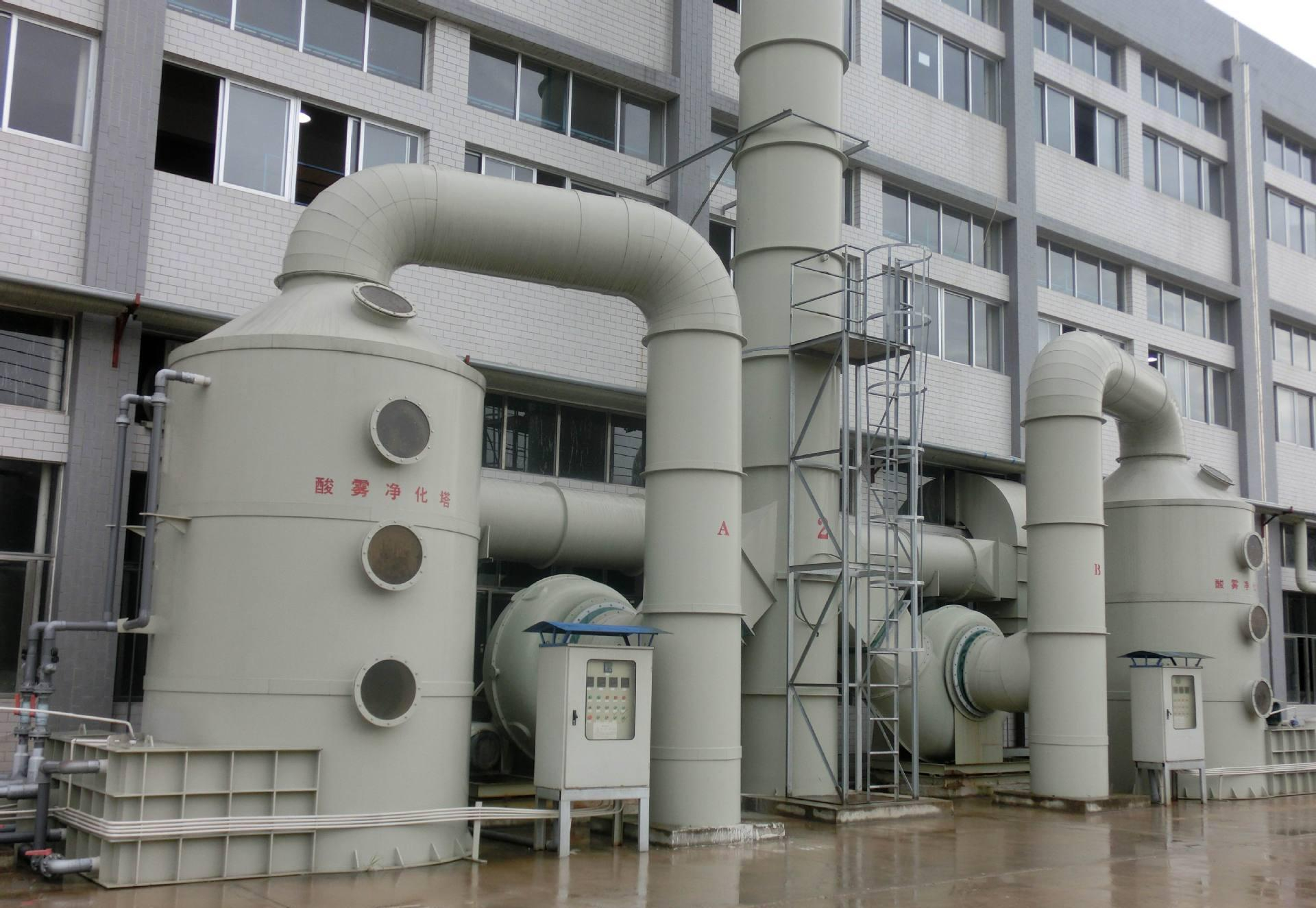 酸雾净化塔成套设备